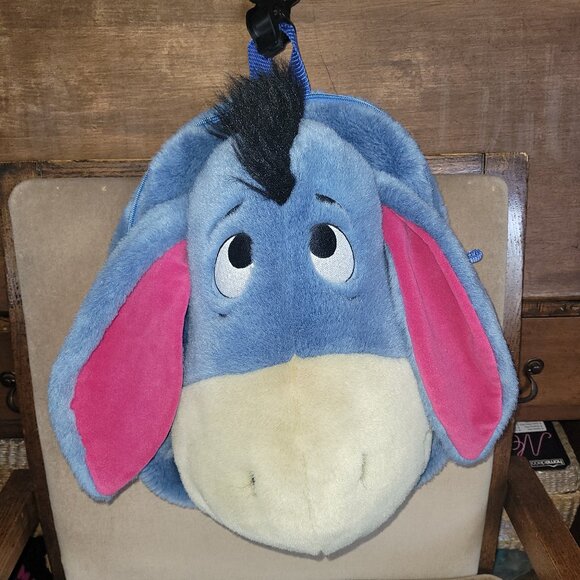 Disney Vintage Eeyore Plush Backpack! - Picture 1 of 17